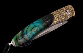William Henry Limited Edition B12 Golden Ring Knife