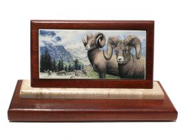 David Adams Scrimshaw - Majestic Big Horn Sheep