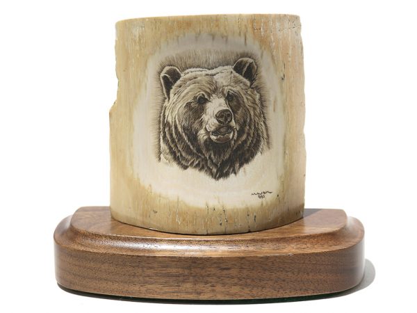 John Majak Scrimshaw - Big Head Grizzly