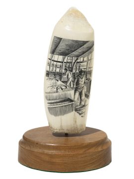 Ray Peters Carving - Whaler's Try Pots