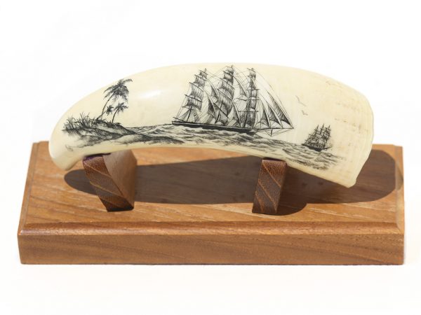 Lane Brower Scrimshaw - Square Rigger Racing By