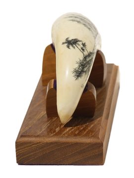 Lane Brower Scrimshaw - Square Rigger Racing By