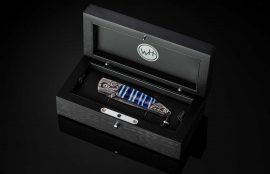 William Henry Limited Edition B10 Blue Heat Knife