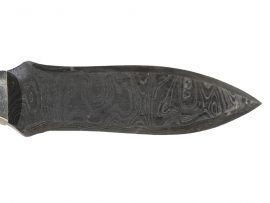 Unknown Maker - Miniature Damascus Knife