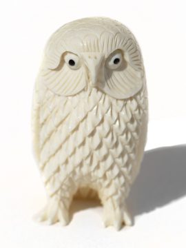 Unknown Carver - Standing Owl Carving