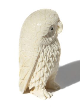 Unknown Carver - Standing Owl Carving