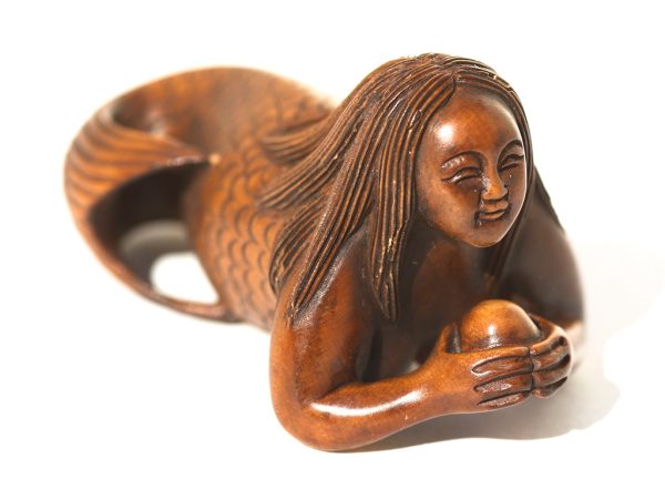 Unknown Carver - Mermaid Netsuke (Oxbone)