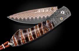 William Henry Limited Edition B12 Brown Hornet Knife