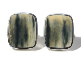 Jenkins - Ancient Mammoth Tusk Ivory Cufflinks