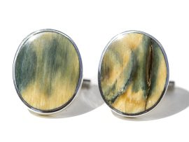 Jenkins - Ancient Mammoth Tusk Ivory Cufflinks