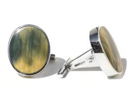 Jenkins - Ancient Mammoth Tusk Ivory Cufflinks