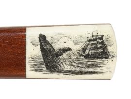 Gerry Dupont Scrimshaw - Scrimshaw Letter Opener