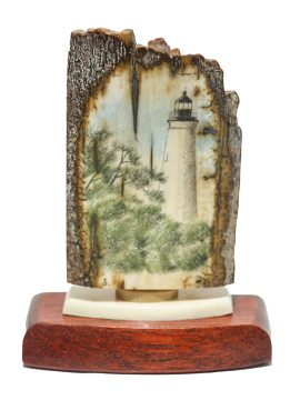 David Smith Scrimshaw - St. Mark's Light