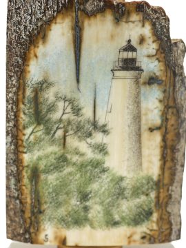 David Smith Scrimshaw - St. Mark's Light