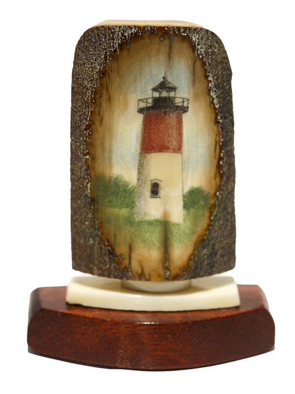 David Smith Scrimshaw - Nauset Light