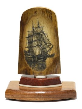 Gerry Dupont Scrimshaw - C.W. Morgan's Last Voyage