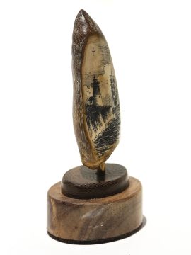 Gerry Dupont Scrimshaw - Returning Clipper Ship