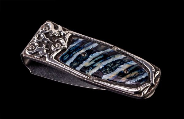 William Henry Fire Storm Money Clip