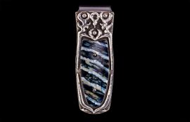 William Henry Fire Storm Money Clip