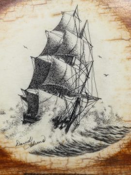 David Adams Scrimshaw - Crashing Through Heavy Seas