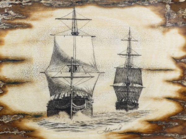 David Adams Scrimshaw - Racing to Tea Docks