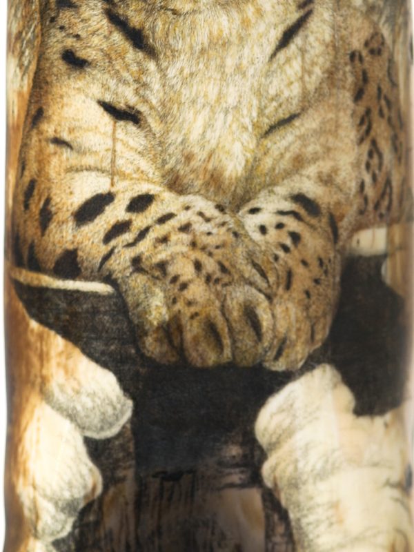 Orana Tahl Scrimshaw - Snow Leopard