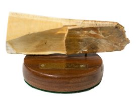 John Majak Scrimshaw - Stalking Gray Wolf