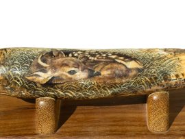 Orana Tahl Scrimshaw - White tail Fawn