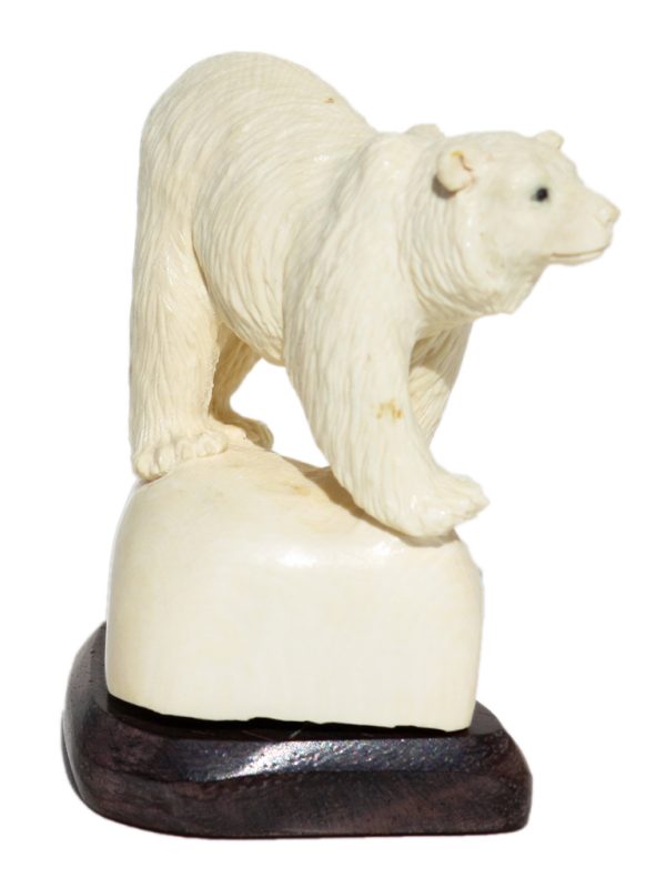 Unknown Carver - Bear on Boulder