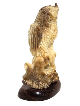Unknown Carver - Carved Hoot Owl