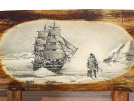 David Smith Scrimshaw - Arctic Intruders