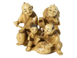 Unknown Carver - Masterfully Carved Netsuke