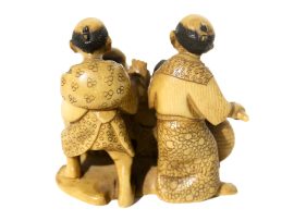 Unknown Carver - Masterfully Carved Netsuke