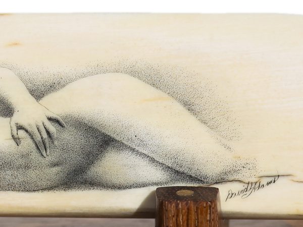 David Adams Scrimshaw - Reclining Nude