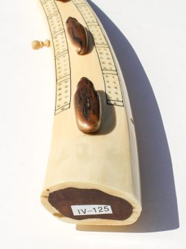 Unknown Artist - Antique Walrus Cribbage Board