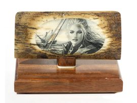 D. Adams Scrimshaw - Pirate Sabrina Strikes Again