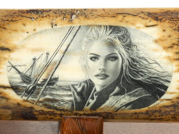 D. Adams Scrimshaw - Pirate Sabrina Strikes Again