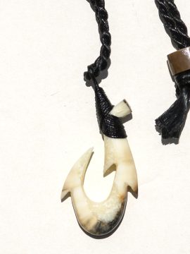 Ray Peters Carving - Ancient Walrus Fish Hook