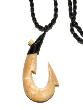 Ray Peters Carving - Ancient Walrus Fish Hook