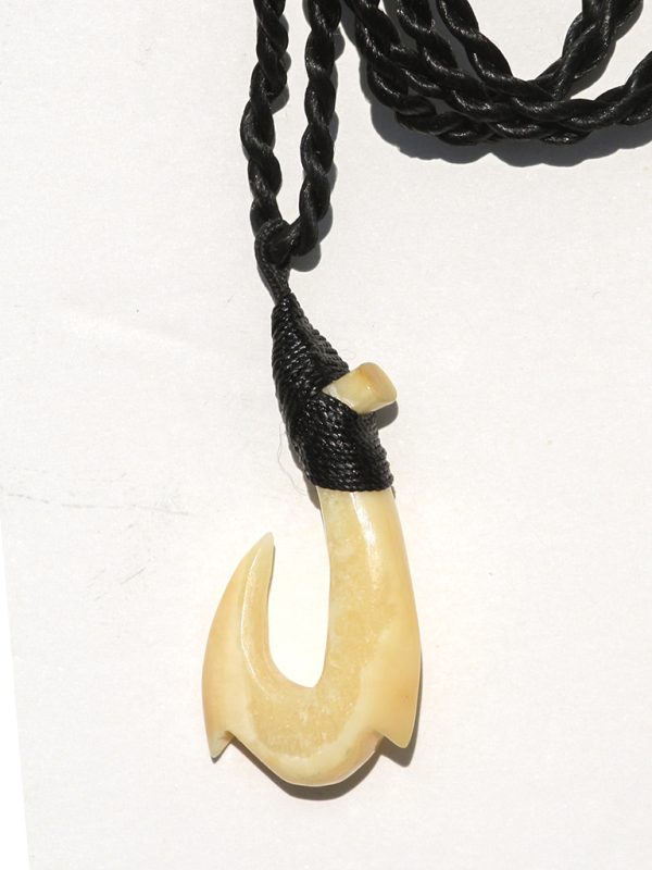 Ray Peters Carving - Ancient Walrus Fish Hook