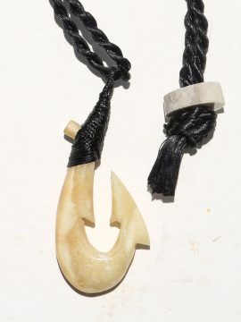 Ray Peters Carving - Ancient Walrus Fish Hook