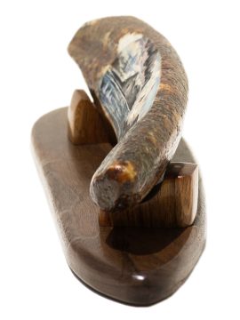 Stothart Scrimshaw - Battle of Monitor vs Merrimac