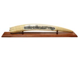 Gerry Dupont Scrimshaw - Mystic Seaport