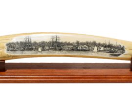 Gerry Dupont Scrimshaw - Mystic Seaport