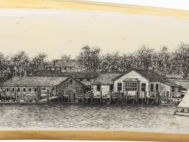 Gerry Dupont Scrimshaw - Mystic Seaport