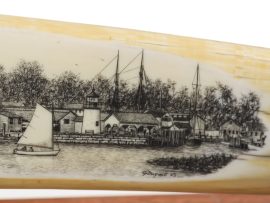 Gerry Dupont Scrimshaw - Mystic Seaport