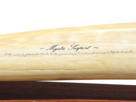 Gerry Dupont Scrimshaw - Mystic Seaport