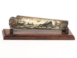 Jim Lee Scrimshaw - Successful Whalers