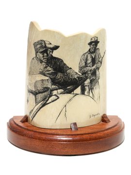 Gerry Dupont Scrimshaw - Mounting an Iron
