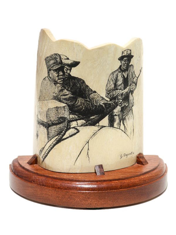 Gerry Dupont Scrimshaw - Mounting an Iron